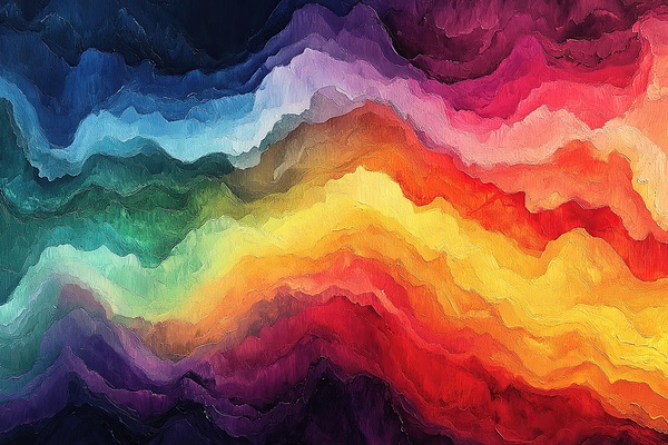 Chromatic Ridges 7P3N9H 62 by Abstract Rebellion