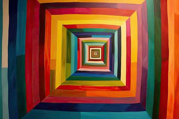 Chromatic Convergence H3N9P2 62 Print