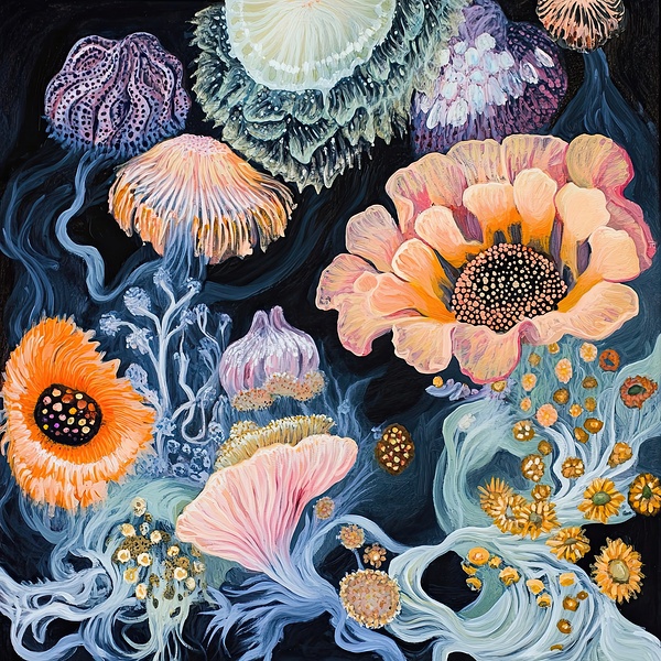Blooming Cosmos JH293N 55 by Abstract Rebellion