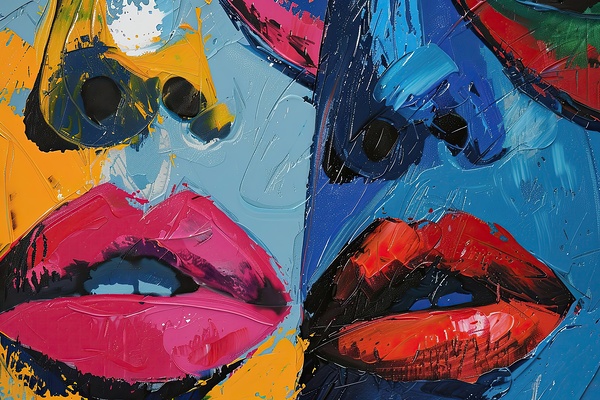 Chromatic Kiss 7P3H2N 55 Print