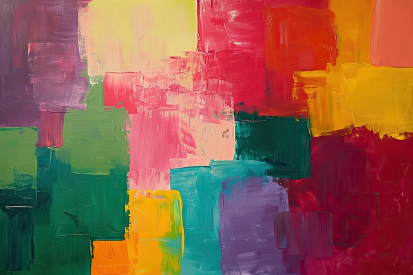 Chromatic Interplay 7HG92N 55 Print