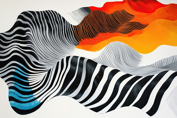 Chromatic Waves 4892Z 55 Print