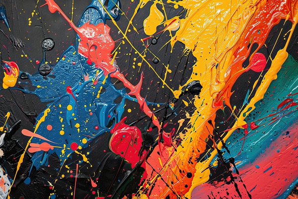 Chromatic Splash Dance J9HNP2 48 by Abstract Rebellion