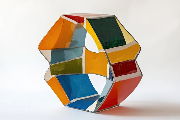 Chromatic Mobius Form J9N3H2 60 by Abstract Rebellion