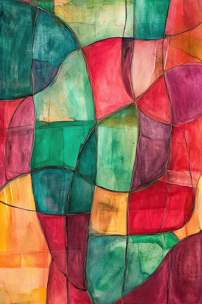 Chromatic Tessellation Z8H9N2 47 by Abstract Rebellion
