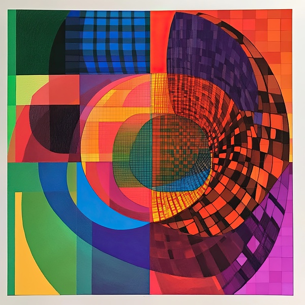 Chromatic Vortex H92P3Z 55 by Abstract Rebellion