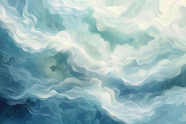 Celestial Drapery Flow 2Y9P3H 45 by Abstract Rebellion