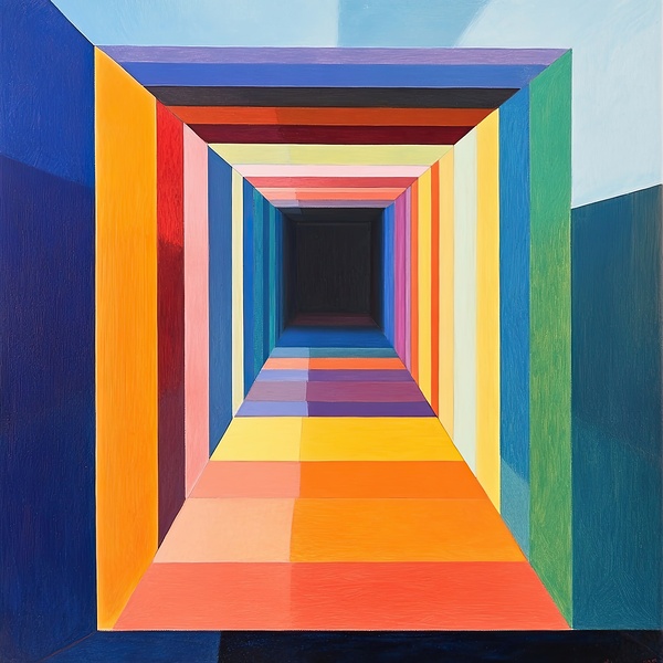 Chromatic Passage 7H9N3Z 65 Print