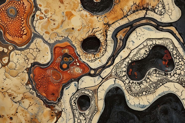 Cellular Cosmos 7H29P4 45 Print