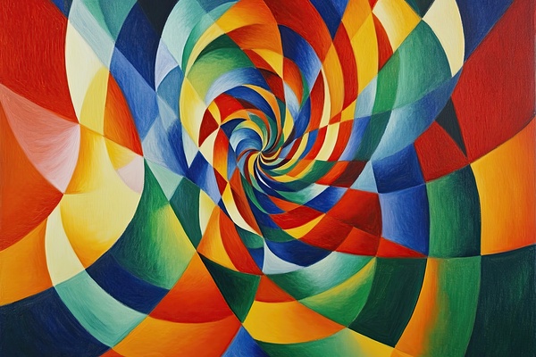 Chromatic Vortex H9P4N2 48 Print