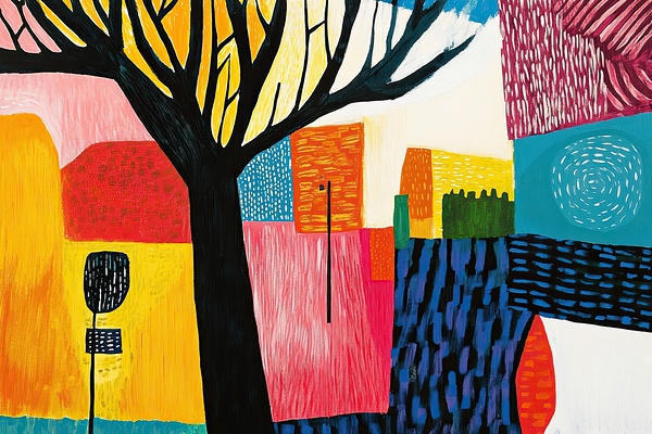 Chromatic Village H92P3Z 55 by Abstract Rebellion