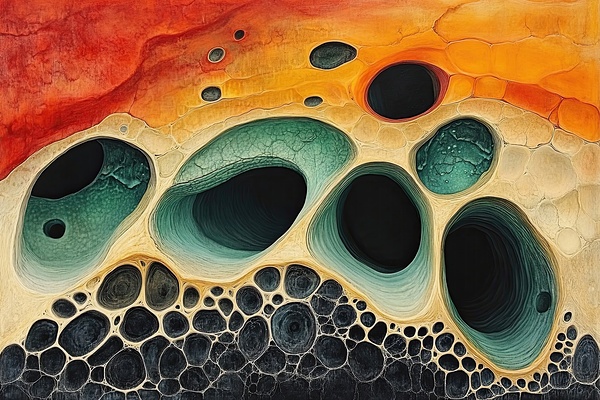 Caverns of Color 92HJ8N 60 Print