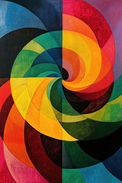 Chromatic Vortex H9P2N5 48 Print