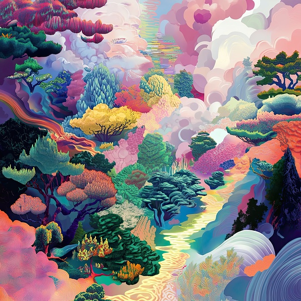 Chromatic Nature Scapes ZX49CV 63 by Abstract Rebellion