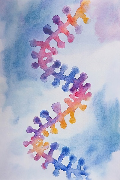 Chromatic Dance 7P3H2N 47 Print