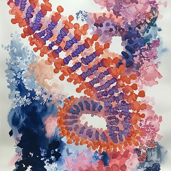 Chromatic Dance XY283H 58 Print