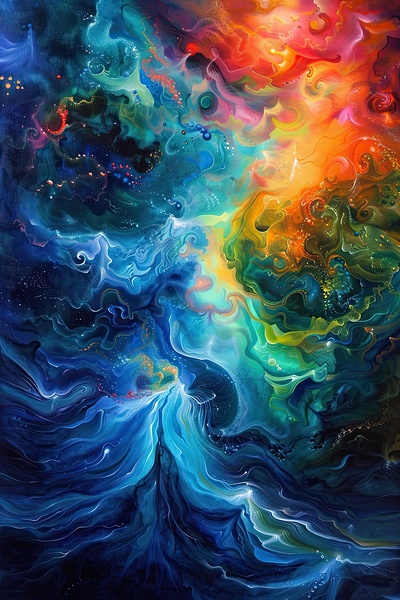 Cosmic Genesis Chroma Y749H 55 by Abstract Rebellion
