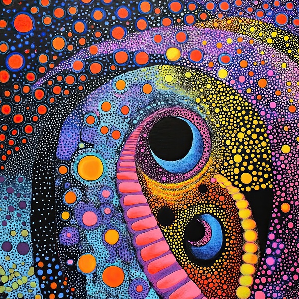 Cosmic River Flow 9H2NJP 65 Print