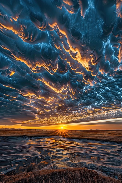 Celestial Prairie Dawn H9P4N2 65 by Abstract Rebellion
