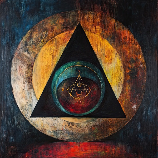 Cosmic Trinity KH295B 55 Print