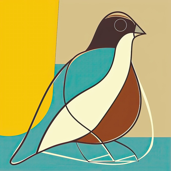 Abstract Bird 7H9N2P 53 by Abstract Rebellion