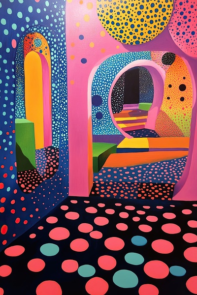 Chromatic Labyrinth 42HK9P 60 by Abstract Rebellion