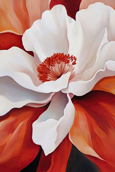 Blooming Heart Coral 78HNP 57 Print