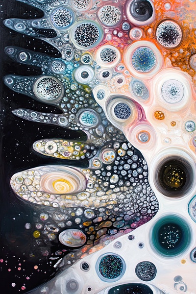 Cosmic Cellular Genesis 79HJ8P 57 by Abstract Rebellion