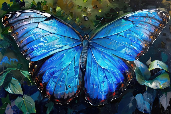 Azure Wings 8H29NP 45 by Abstract Rebellion