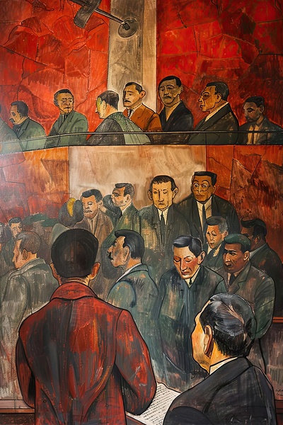 Assembly of Men 7H29PZ 45 by Abstract Rebellion