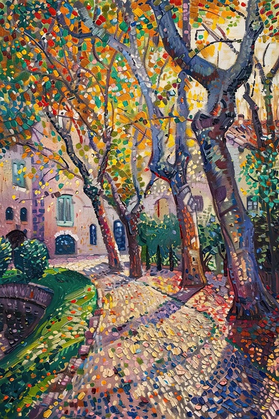 Autumn Pathway 9H2N3Z 65 by Abstract Rebellion