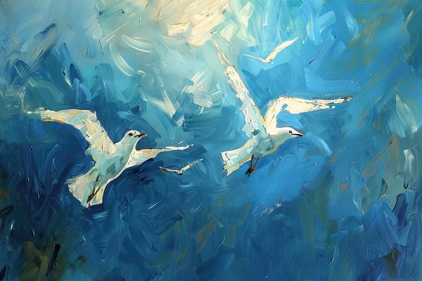 Azure Wings Soaring High Z92HNP 58 Print