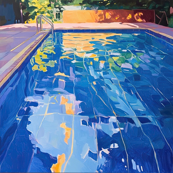 Azure Reflections 2P9H7D 57 by Abstract Rebellion