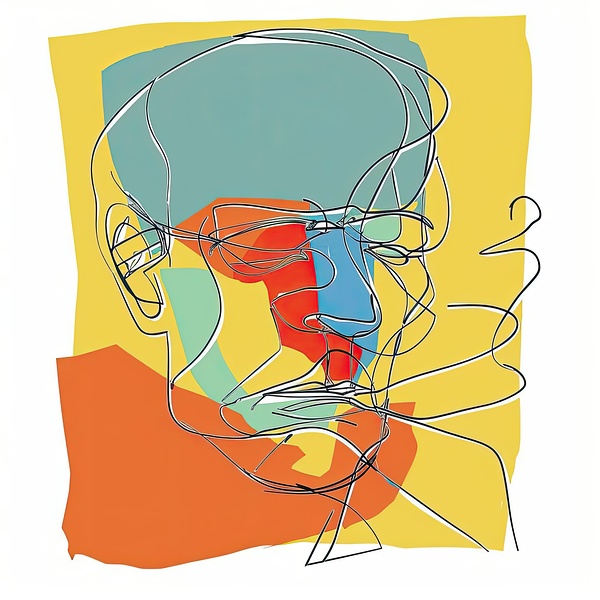 Contemplative Visage H3N5P2 58 by Abstract Rebellion