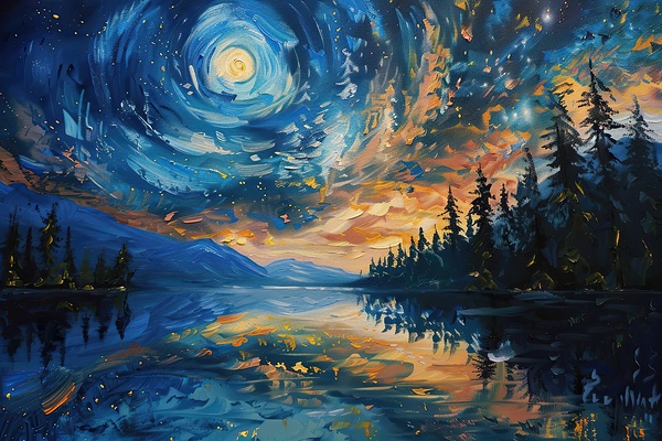 Celestial Reflections 2P9H7N 65 by Abstract Rebellion