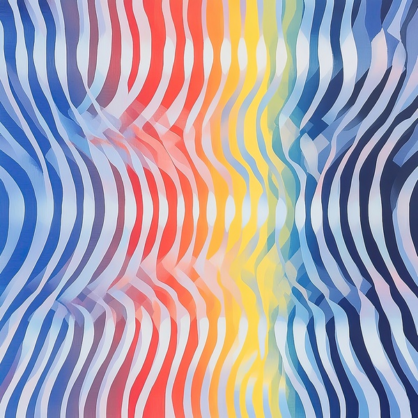 Chromatic Ripples J9P4H2 50 by Abstract Rebellion