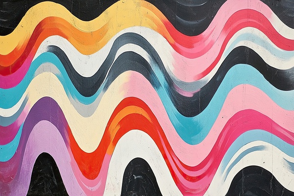 Chromatic Waves H39N2J 50 by Abstract Rebellion