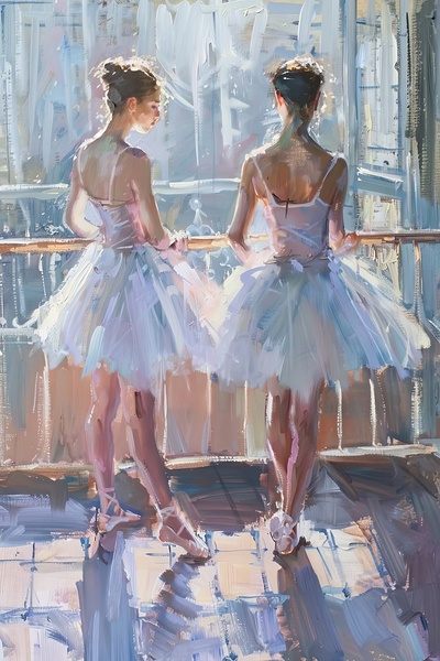 Ballet Rehearsal Glimpse Z92H7N 48 by Abstract Rebellion