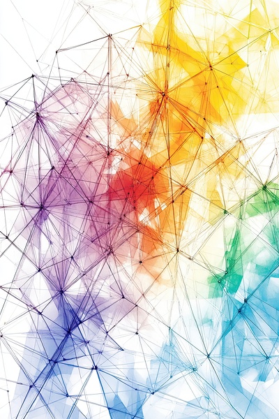 Chromatic Network ZP92HJ 57 Print