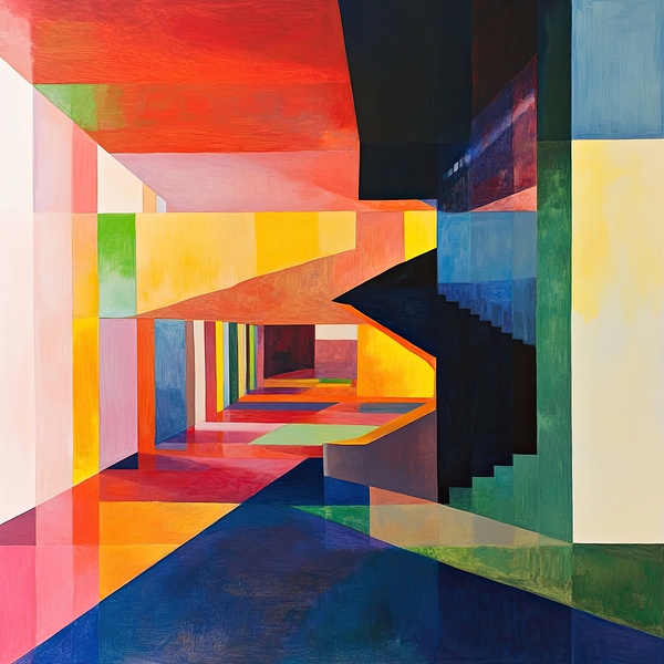 Chromatic Labyrinth H92D3N 65 by Abstract Rebellion
