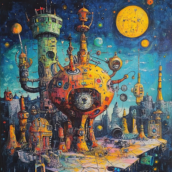 Celestial Mechanism 9P3H2N 60 Print