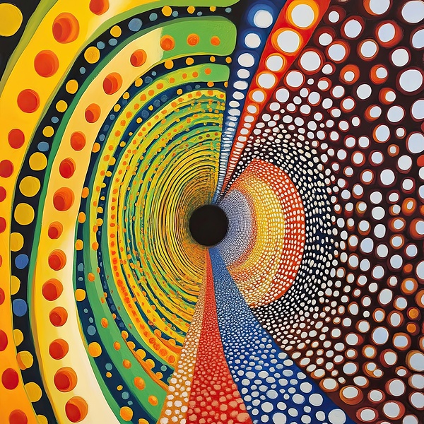 Chromatic Vortex Journey 7P3N9 62 by Abstract Rebellion