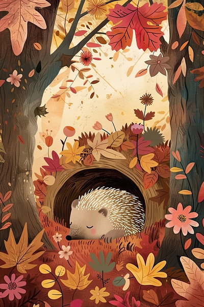 Autumn Slumber H52P9Z 45 by Abstract Rebellion