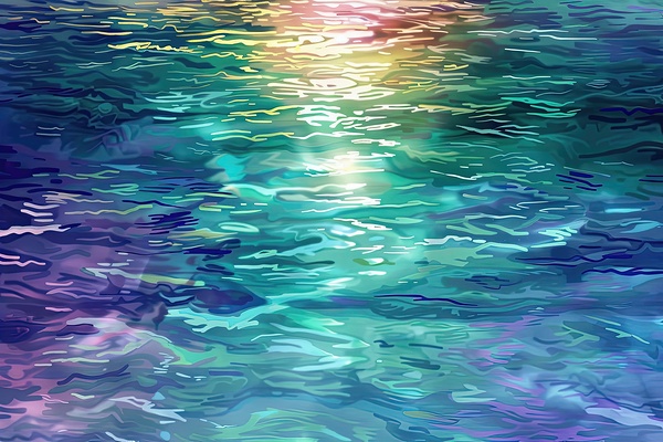 Chromatic Ripples NV93Y2 45 by Abstract Rebellion
