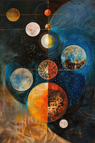 Celestial Balance 7H29P4 45 by Abstract Rebellion