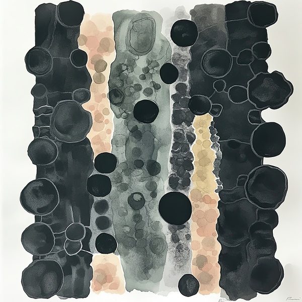 Cellular Echoes Vertical 9H3N2Z 55 by Abstract Rebellion