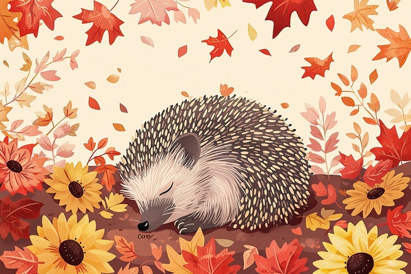 Autumn Slumber G32H9N 48 by Abstract Rebellion