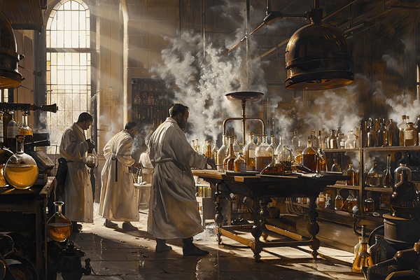 Alchemists Laboratory 7H29NP 49 by Abstract Rebellion