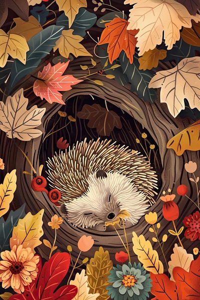 Autumn Slumber H529PZ 45 by Abstract Rebellion