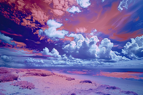 Chromatic Seascape H9P4N2 47 by Abstract Rebellion